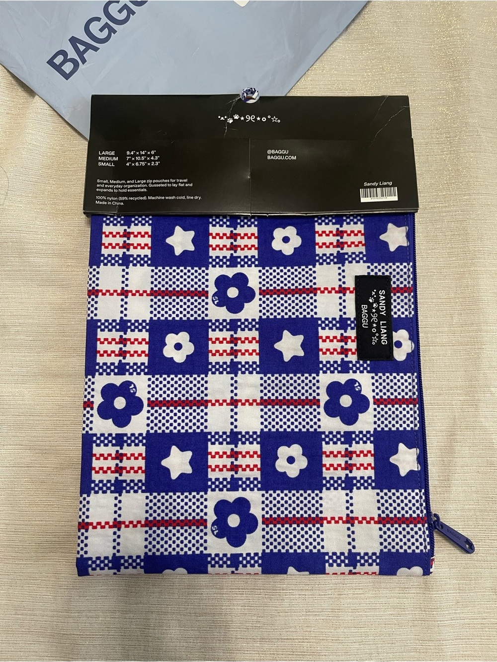 BAGGU x Sandy Liang Go Pouch Set - Picture 2 of 3